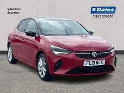 Red Used 2021 Vauxhall Corsa Elite Hatchback | £11,995 (A bit pricey)