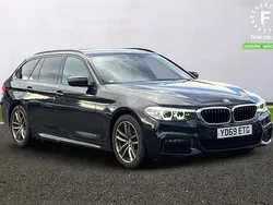 Black Used 2020 BMW 520 M Sport Estate | £21,099 (Good price)