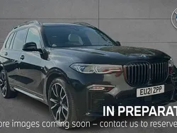 Black Used 2021 BMW X7 M Sport SUV | £55,178 (Super price)