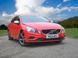 Red Used 2024 Volvo V60 R-Design Estate | £10,750