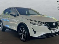 White Used 2021 Nissan Qashqai SUV | £18,640 (Fair price)
