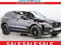 Black Used 2020 Jaguar F-Pace Chequered Flag SUV | £17,700 (Fair price)