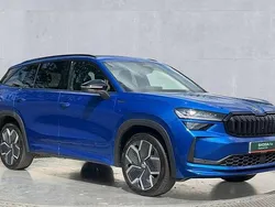 Blue Used 2024 Skoda Kodiaq SportLine SUV | £38,500 (A bit pricey)