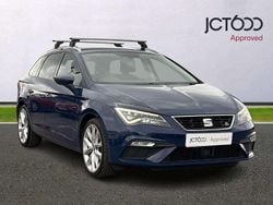 Blue Used 2017 Seat Leon ST FR Estate | £10,356 (Fair price)