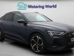 Used 2023 Audi e-tron Sportback Black Edition SUV | £27,900 (A bit pricey)