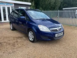 Blue Used 2010 Vauxhall Zafira Active MPV | £1,995 (Fair price)