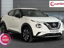 White Used 2023 Nissan Juke Acenta SUV | £13,199 (Good price)