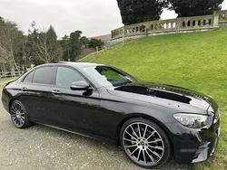 Black Used 2021 Mercedes E220 AMG line Sedan | £34,750