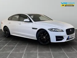 White Used 2018 Jaguar XF R-Sport Sedan | £11,995 (Fair price)
