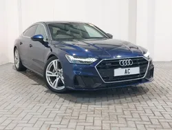 Blue Used 2020 Audi A7 S-Line Hatchback | £27,998 (Fair price)