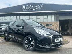 Black Used 2016 DS Automobiles DS3 Chic Hatchback | £5,490 (Fair price)