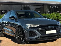 Blue Used 2024 Audi Q8 e-tron Black Edition SUV | £46,490 (A bit pricey)