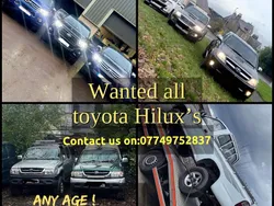 Blue Used 2008 Toyota HiLux Pickup | £2,999