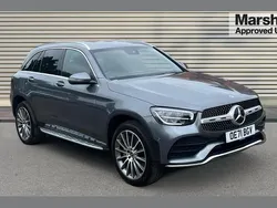 Grey Used 2021 Mercedes GLC300e AMG Line Premium SUV | £28,149 (Good price)