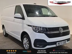 White Used 2022 VW T6.1 Highline Van | £21,990 (Fair price)