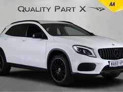 White Used 2019 Mercedes GLA180 AMG line SUV | £16,180 (Fair price)