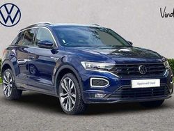 Blue Used 2020 VW T-Roc R-line SUV | £21,756 (Fair price)
