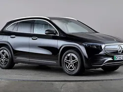 Black Used 2022 Mercedes EQA300 AMG line SUV | £21,398 (Fair price)