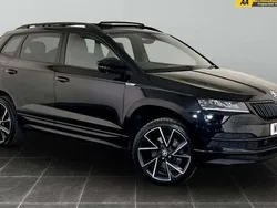 Black Used 2021 Skoda Karoq SportLine SUV | £12,995