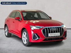 Red Used 2019 Audi Q3 S-Line SUV | £21,375 (Good price)