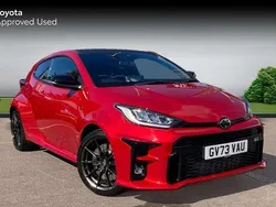 Red Used 2023 Toyota Yaris Hatchback | £34,728 (A bit pricey)