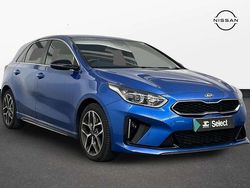 Blue Used 2021 Kia Ceed 4 Hatchback | £14,100 (Fair price)