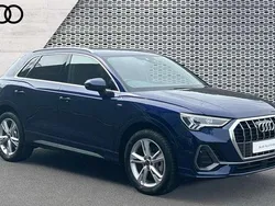 Blue New 2024 Audi Q3 S-Line SUV | £34,639 (Super price)
