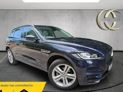 Blue Used 2019 Jaguar F-Pace Portfolio SUV | £25,475 (Fair price)