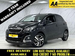 Black Used 2019 Peugeot 108 Allure Hatchback | £11,000 (Fair price)