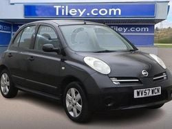 Black Used 2007 Nissan Micra Hatchback | £3,990 (Expensive)