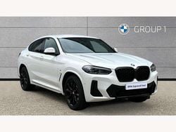 White Used 2022 BMW X4 M Sport SUV | £39,795 (Fair price)