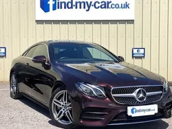 Red Used 2019 Mercedes E220 AMG line Coupe | £25,999 (Fair price)