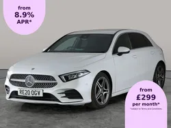 White Used 2020 Mercedes A180 Executive Hatchback | £20,079 (Fair price)