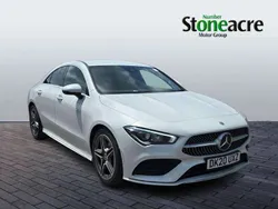 White Used 2020 Mercedes CLA200 AMG line Coupe | £18,895 (Good price)