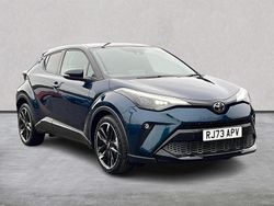 Blue Used 2023 Toyota C-HR Sport SUV | £23,859 (A bit pricey)