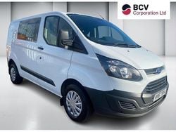 White Used 2017 Ford Transit Custom Van | £9,995 (Expensive)