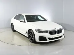 White Used 2022 BMW 520 M Sport | £28,750 (Good price)