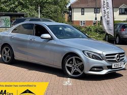Silver Used 2015 Mercedes C200 Sedan | £11,499 (Fair price)