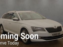White Used 2018 Skoda Superb SE L Executive Estate | £10,999 (A bit pricey)