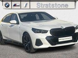 White Used 2025 BMW 520 M Sport | £43,895 (A bit pricey)