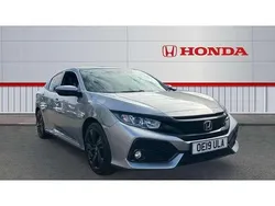 Silver Used 2019 Honda Civic EX Hatchback | £15,145 (Fair price)