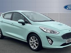 Green Used 2018 Ford Fiesta Zetec Hatchback | £9,901 (Fair price)