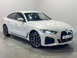 White Used 2022 BMW i4 M Sport Sedan | £24,499 (Fair price)