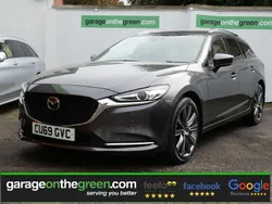 Machine grey metallic Used 2019 Mazda 6 Inclusive Estate | £14,995 (Fair price)