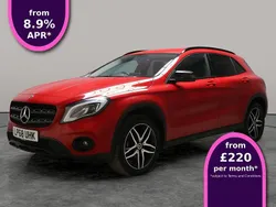 Red Used 2018 Mercedes GLA180 Urban SUV | £14,256 (Fair price)