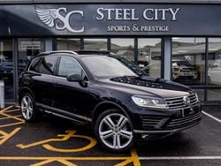 Black Used 2017 VW Touareg R-line Plus SUV | £14,985 (Fair price)
