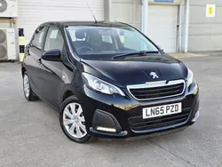 Black Used 2016 Peugeot 108 Active Hatchback | £6,495 (Fair price)