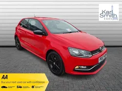 Red Used 2017 VW Polo Edition Hatchback | £6,971 (Good price)