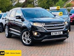 Black Used 2017 Ford Edge Titanium SUV | £9,500 (Good price)