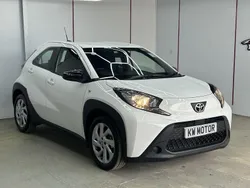 White Used 2024 Toyota Aygo PURE Hatchback | £11,984 (Fair price)